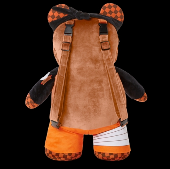 💞SPRAYGROUND Naruto Money Bear Teddy Bear Backpack - Picture 6 of 16